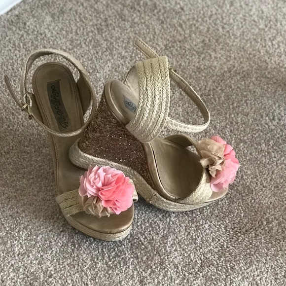 Naughty Monkey Shoes - Naughty Monkey Sprinkles Wedge Heel